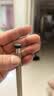 奥秘药丸皮头小头杆斯诺克中式黑八台球杆美式九球多层复合皮头10.5mm 实拍图