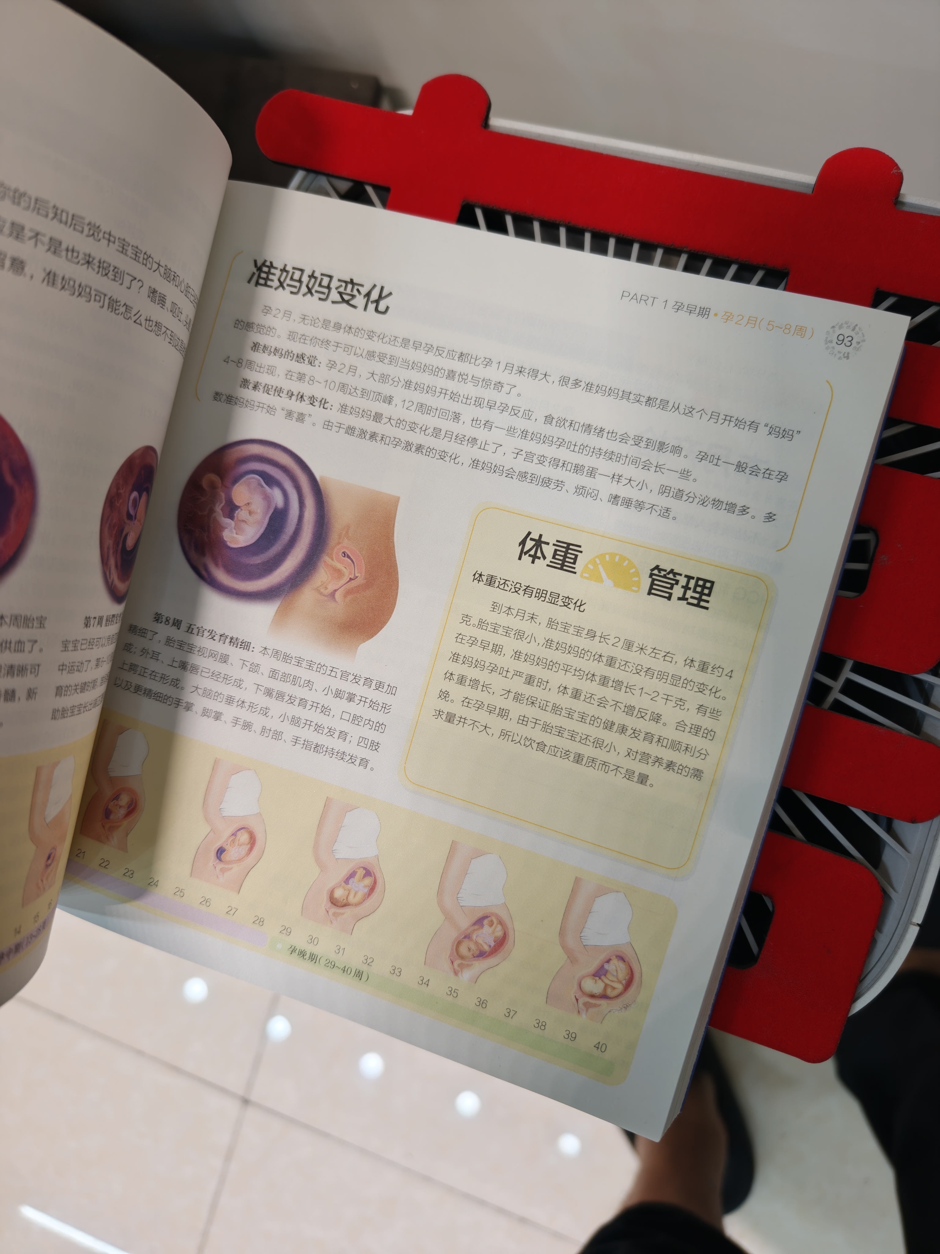 协和专家孕产大百科 孕妇备孕怀孕孕期胎教孕妈书籍孕期书籍 实拍图