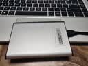 黑甲虫 (KINGIDISK) 500G USB3.0 移动硬盘 SLIM系列 2.5英寸 珍珠银 9.5mm金属纤薄 抗震抗压 SLIM500 实拍图