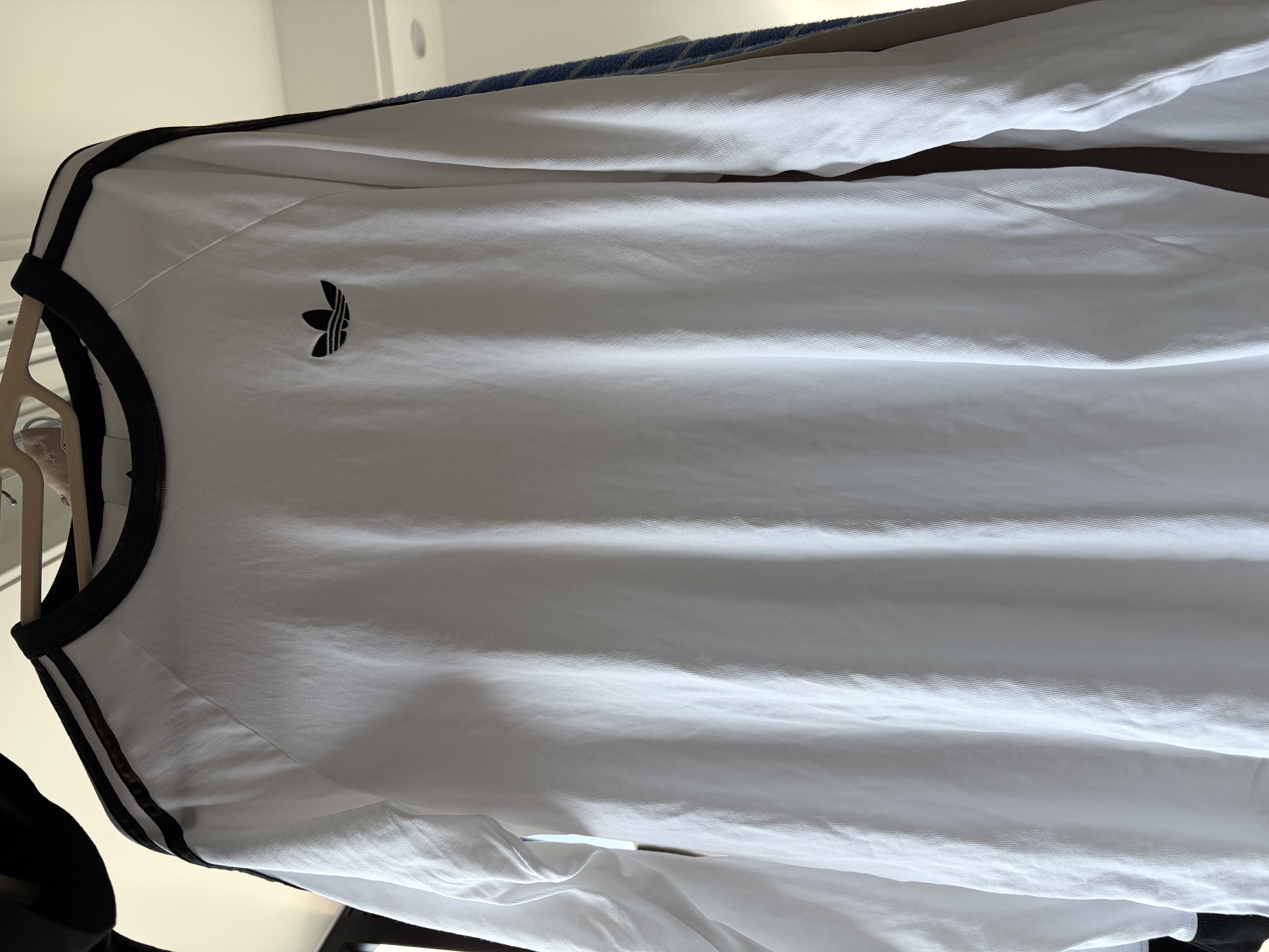 阿迪达斯（adidas）三叶草系列 男 3S LS TEE 长袖T恤 KE3545 白色 M 实拍图