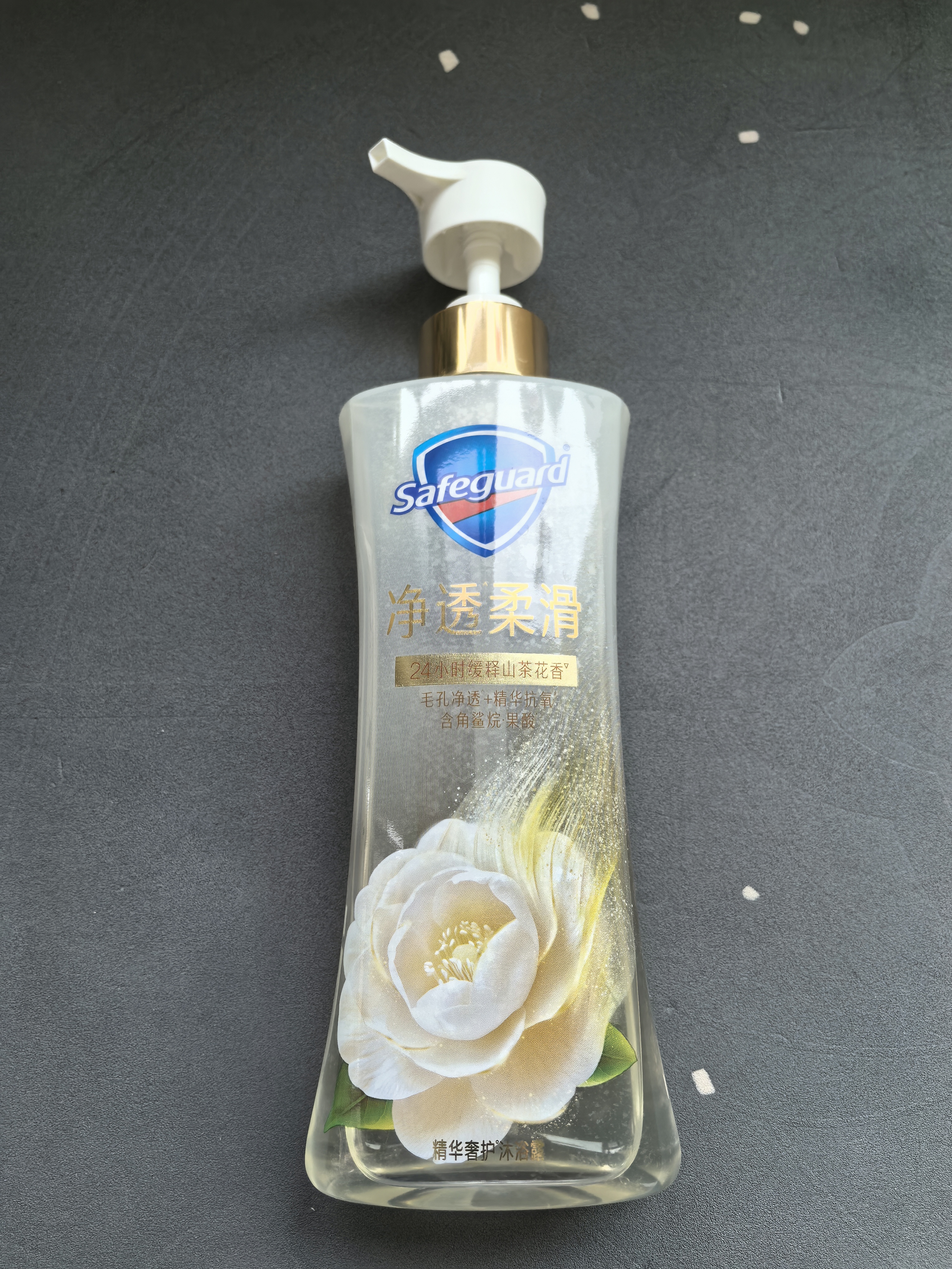 舒肤佳净透沐浴露山茶花香氛570g添加角鲨烷柔滑持久留香男女士新老包装 实拍图