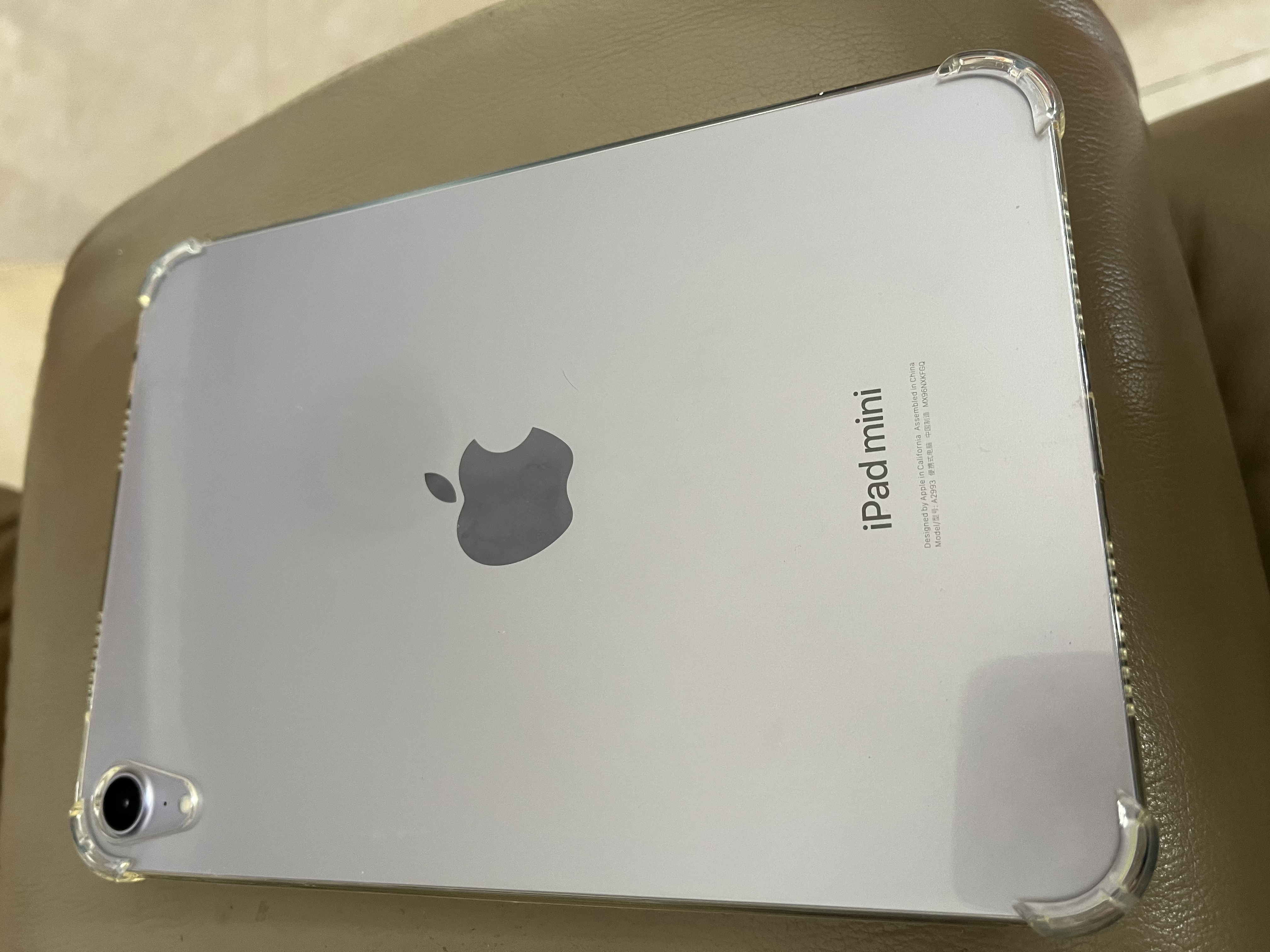 Apple/苹果【教育优惠】iPad mini (A17 Pro) 8.3英寸 平板电脑(256G WLAN版/mini7/MXNE3CH/A)紫色 实拍图