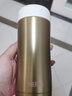膳魔师（THERMOS） 团购款定制LOGO不锈钢真空保冷保温杯男女士户外运动水杯JCG-400 JCG-400-GL 土豪金 400ml 实拍图