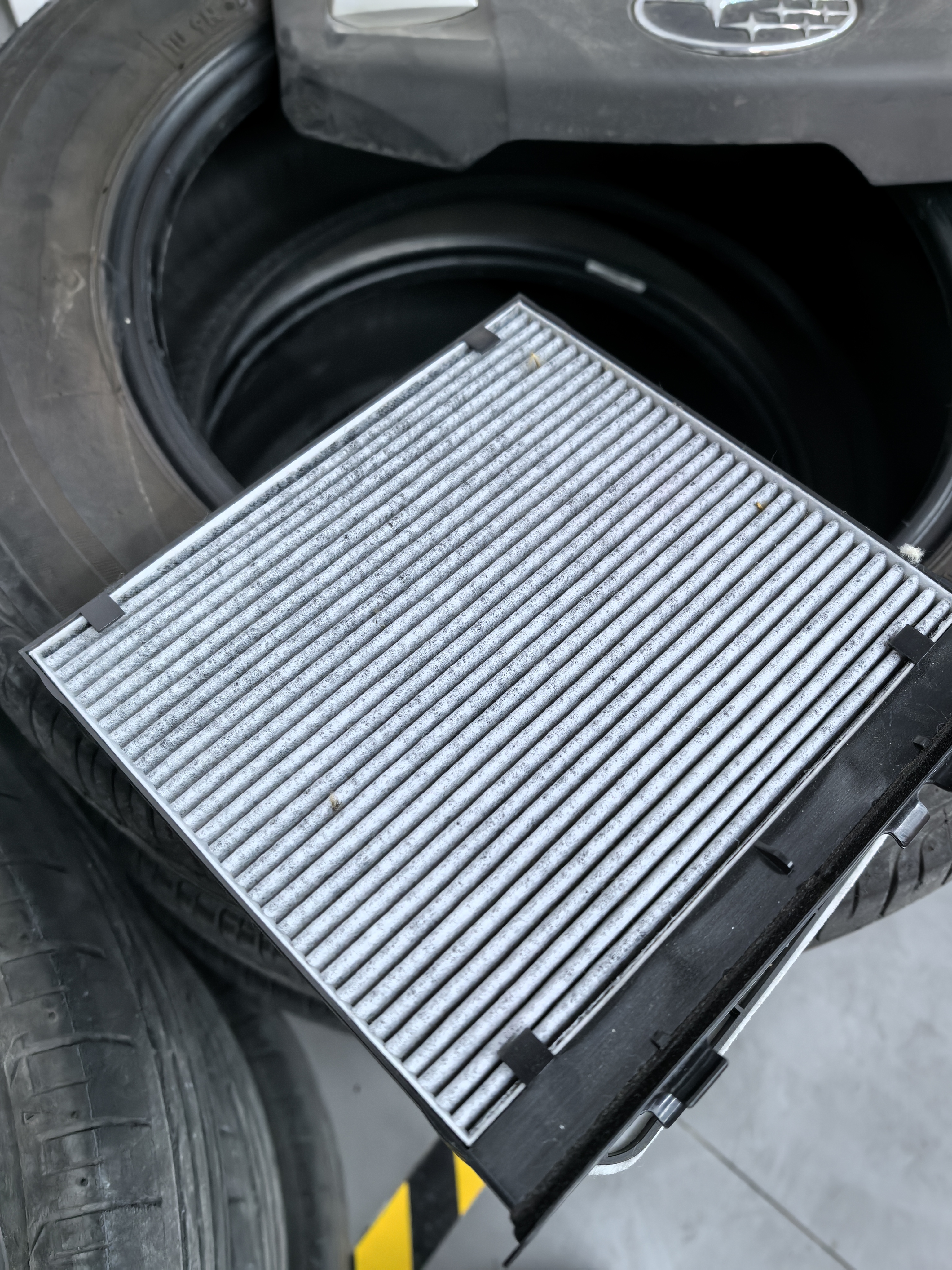 曼牌滤清器（MANNFILTER）活性炭空调滤清器空调滤芯空调格CUK22004/1斯巴鲁XV/森林人/翼豹 实拍图