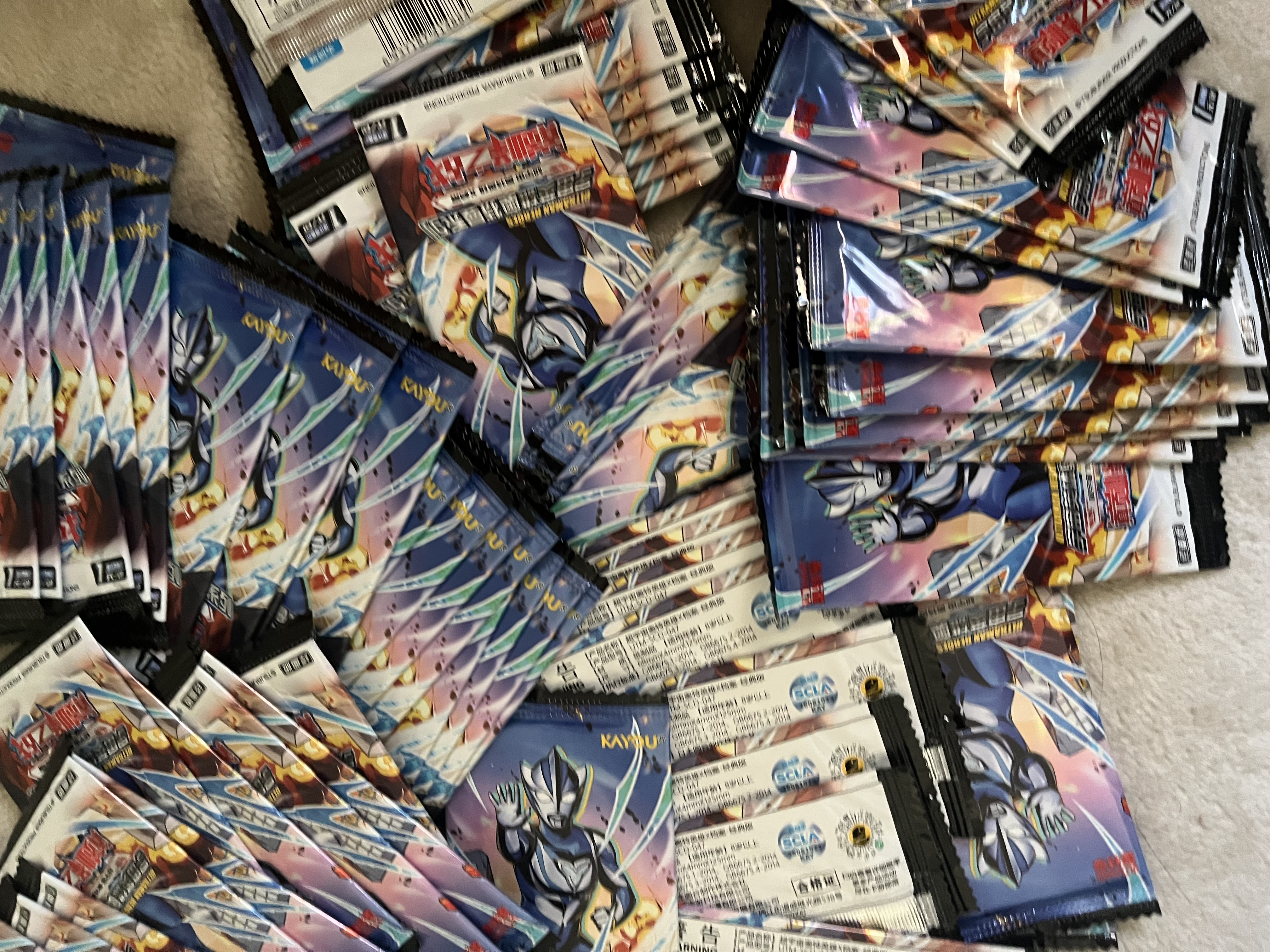 卡游（Kayou）奥特曼卡片宇宙奥特英雄X档案豪华版45弹经典版47弹正版收藏卡牌 【第47弹】奥特曼经典版10包 实拍图