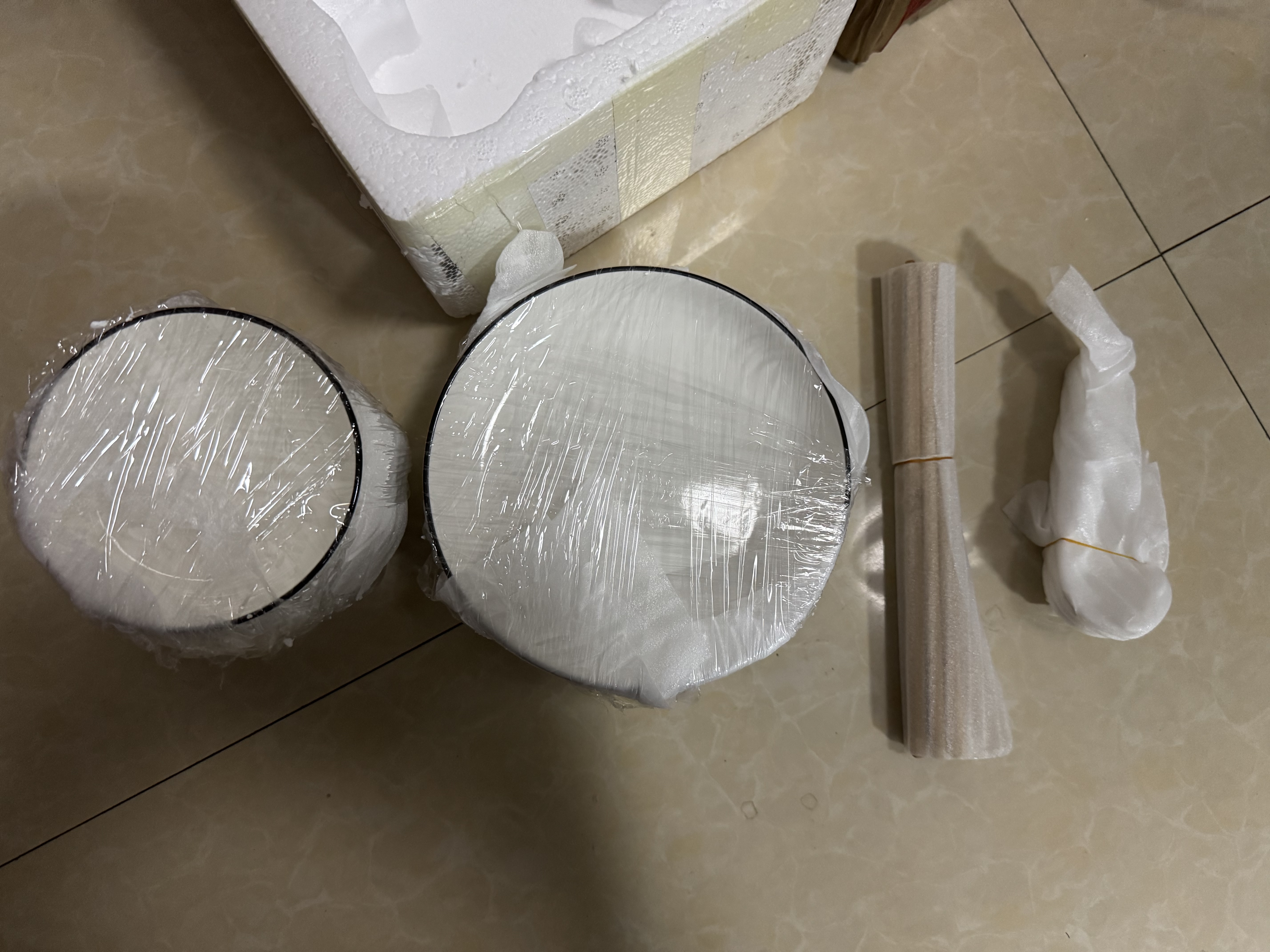 几物森林 碗盘餐具整套碗具套装盘子陶瓷碗家用碗筷组合洗碗机可用 16件套 实拍图