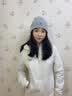 卡尔美（KELME）帽子男女秋冬季保暖户外滑雪毛线帽冷帽针织帽骑行防寒运动护耳帽 实拍图