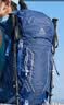 艾王登山包女牛津布背包男户外悬浮背负徙步重装大容量旅行35+5L宝蓝 实拍图