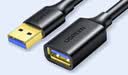绿联USB3.0延长线公对母数据连接线电视电脑主机硬盘U盘鼠标键盘打印机扩展线加长转接线0.5米 30125 实拍图