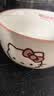 满朝佳（MANCHAOJIA）hellokitty双耳碗儿童专用早餐蒸蛋羹沙拉汤面小碗家用饭碗陶瓷碗 实拍图