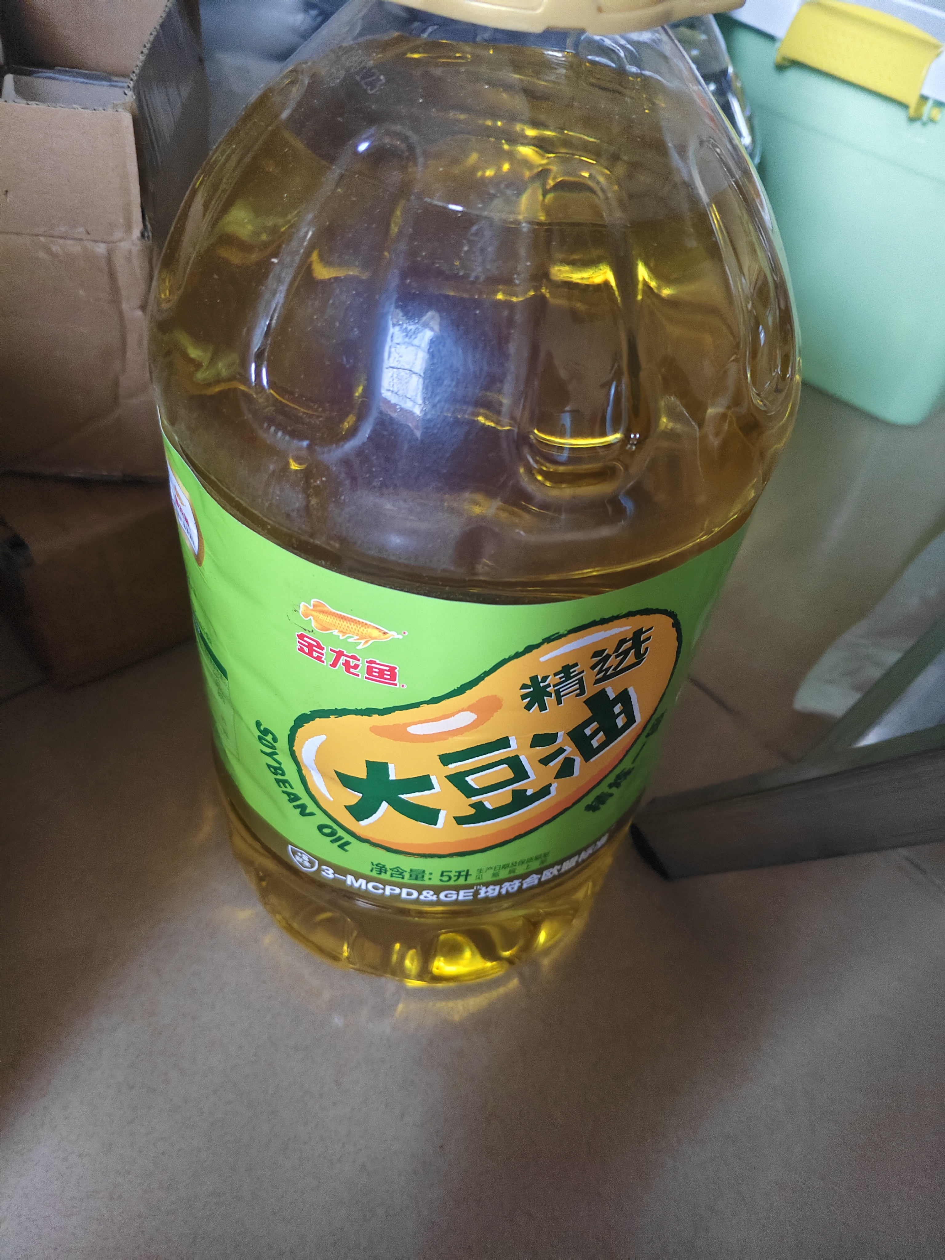 金龙鱼 食用油  精选大豆油5L（新老包装随机发货） 实拍图