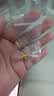 胜恋足金黄金珠子足金999金珠攒金珠莲蓬转运珠DIY小金珠手链七夕礼物 3mm光面金珠多退少补 3mm光面珠5颗约0.05g 实拍图