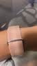 iboann适用华为FIT5表带fit4Pro手表编织磁吸扣watch fit3手表表带透气尼龙折叠闪扣夏天时尚手表配件带 实拍图