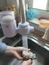 京东京造水龙头净水器 过滤器 家用厨房自来水前置过滤器 可视化可清洗复合滤芯 1机4芯套装 实拍图