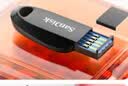 Sandisk闪迪64GB USB3.2 U盘 CZ550黑色 读速100MB/s 安全加密 数据恢复 学习办公电脑车载 高速大容量优盘 实拍图