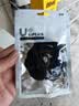 优家（UPLUS）加粗高弹力头绳12根无痕发绳耐用发圈皮筋扎头皮套黑色美妆工具 实拍图