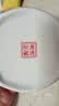 康琴（KANGQIN）金边轻奢餐具整套碗家用高颜值碗套装ins碗陶瓷网红陶瓷礼品餐具 手工描金4.5英寸方碗4个装 实拍图