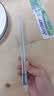 美厨（MAXCOOK）316L不锈钢筷子 儿童学生筷子分餐筷餐具套装 2双装19cm MCK3806 实拍图