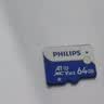 飞利浦（PHILIPS）64GB TF(MicroSD) 内存卡 A1 4K V30 U3 高速耐用行车记录仪 相机监控存储卡 读速130MB/s 实拍图
