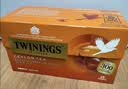 川宁（TWININGS）精品锡兰红茶 波兰进口25袋*2g 办公室下午茶独立茶包 实拍图