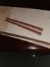 京东京造 筷子 花梨木筷子家用木质实木无漆无蜡防滑【抗菌防霉】12双装 实拍图