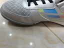 卡尔美（KELME）儿童足球鞋TF碎钉魔术贴免系带防滑耐磨球鞋 金属银黑  35  实拍图