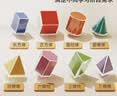 时光学透明立体几何模型学教具共8款小学生1-6年级数学教具透明分解套几何体图形演示器数学学习开学必备 实拍图