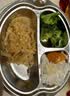 onlycook316L不锈钢儿童分餐盘 食品级宝宝分格辅食盘 幼儿园打饭餐具 实拍图