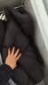 坦博尔羽绒服女短款连帽显瘦小个子女士羽绒面包服530360D 黑色 160  实拍图
