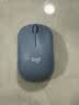 罗技（Logitech）M221 轻音鼠标 无线鼠标 办公鼠标 对称鼠标 带无线微型接收器 雾霭蓝 实拍图