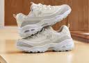 斯凯奇（Skechers）熊猫鞋秋季流行女鞋老爹鞋厚底增高耐磨休闲运动鞋 自然色/NAT 36 【正码正拍】 实拍图