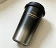 星巴克（Starbucks）杯子 咖啡宝藏系列 高颜值黑色不锈钢保温杯 男女士送礼礼物礼物 黑白渐变不锈钢桌面杯430ml 实拍图