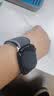 MSSM适用苹果手表表带iwatch S12尼龙野径回环式表带apple watch Ultra4/S11/10/9/Se3运动表带 黑配灰 实拍图