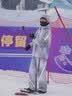 RAWRWAR新款滑雪服男女套装冬季保暖防风防水单双板男女3L雪服硬壳套装 扎染灰套装 M /65-75kg 实拍图