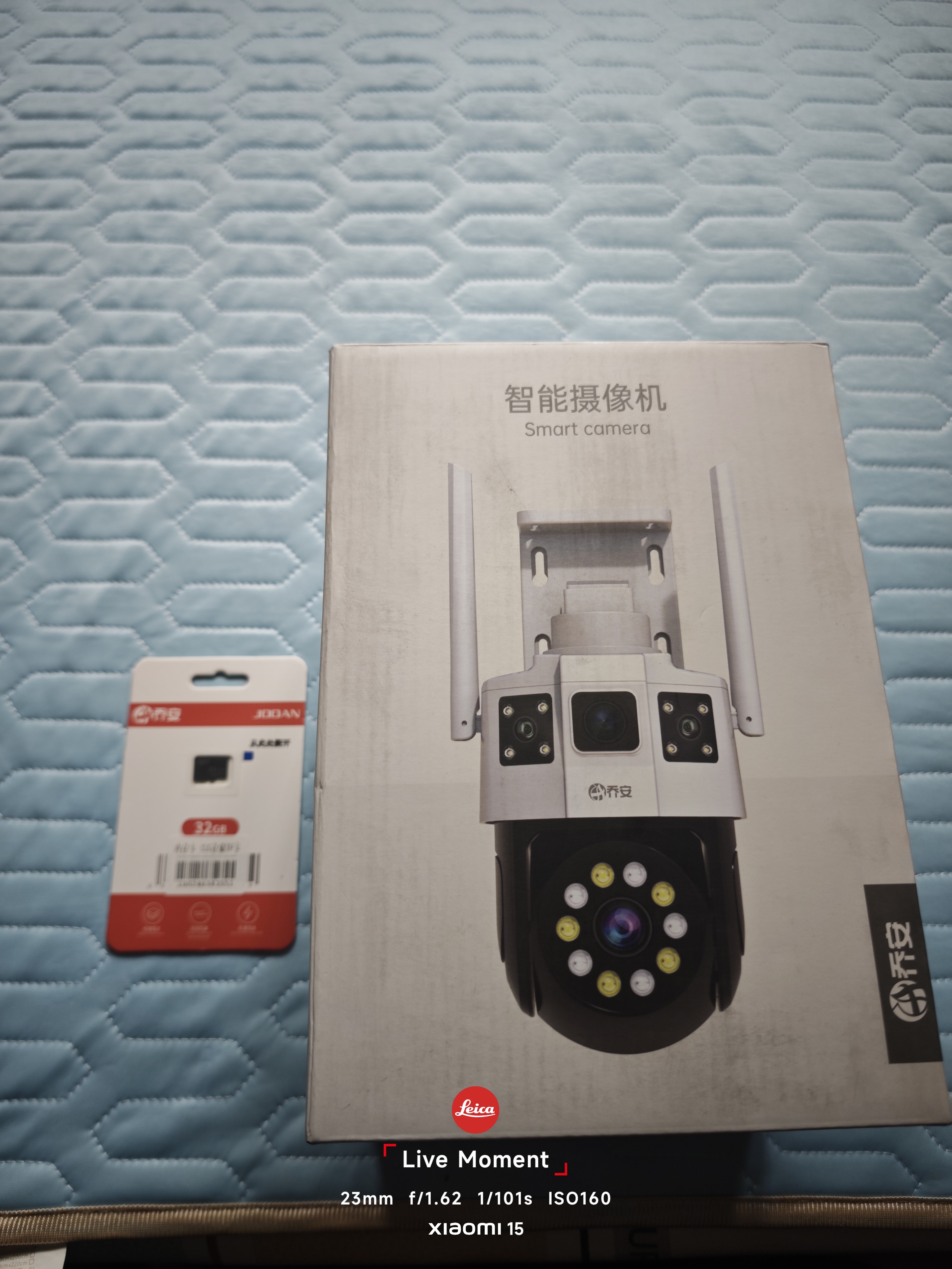 乔安（JOOAN）AI双摄1000万摄像头室外家用监控无线wifi网络全彩夜视监控器360度无死角全景云台旋转手机远程 实拍图