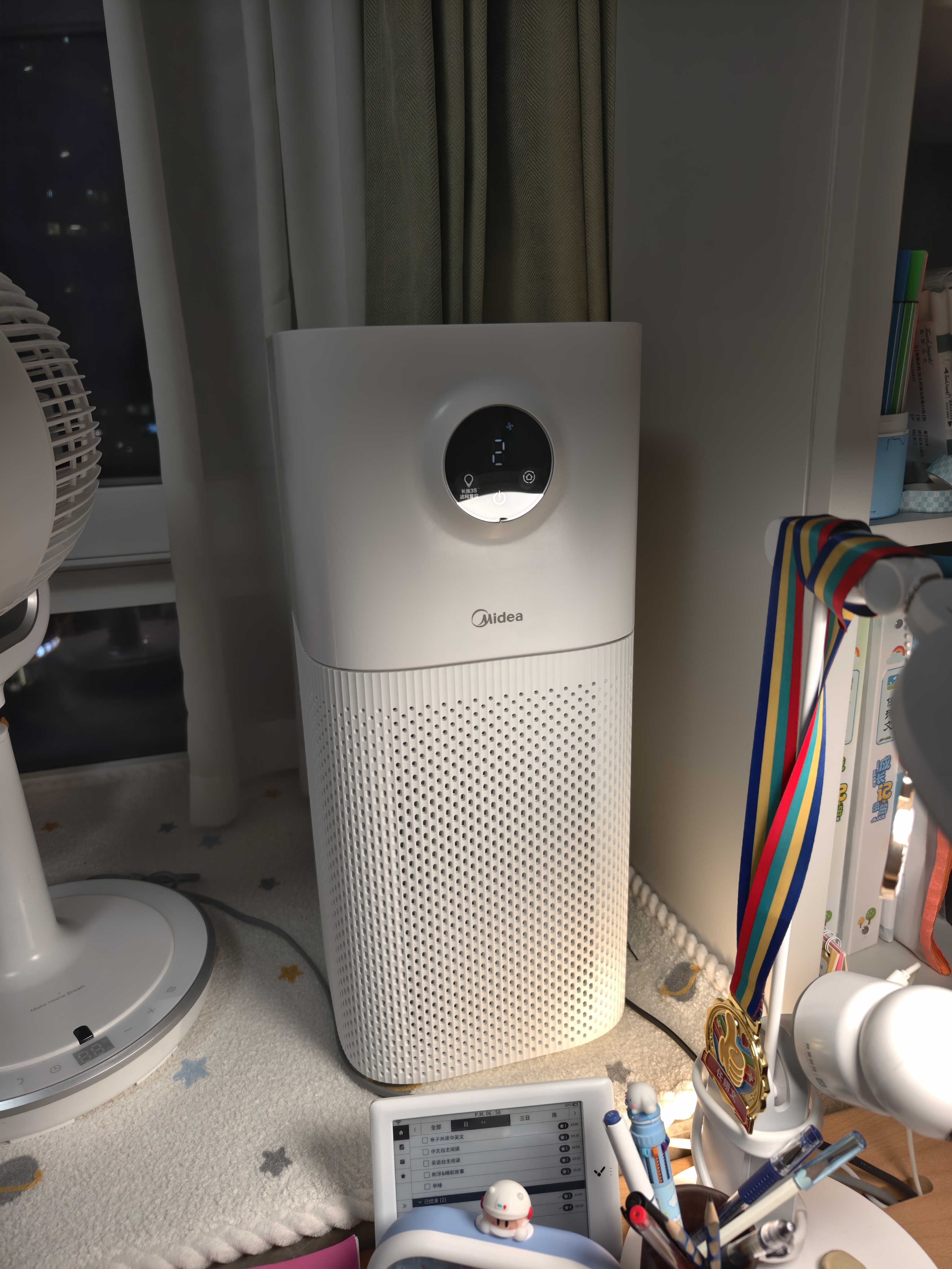 美的（Midea）【母婴级】空气净化器鼻炎家用除甲醛除烟味异味过敏原空气净化机森林家L1 Lite 实拍图