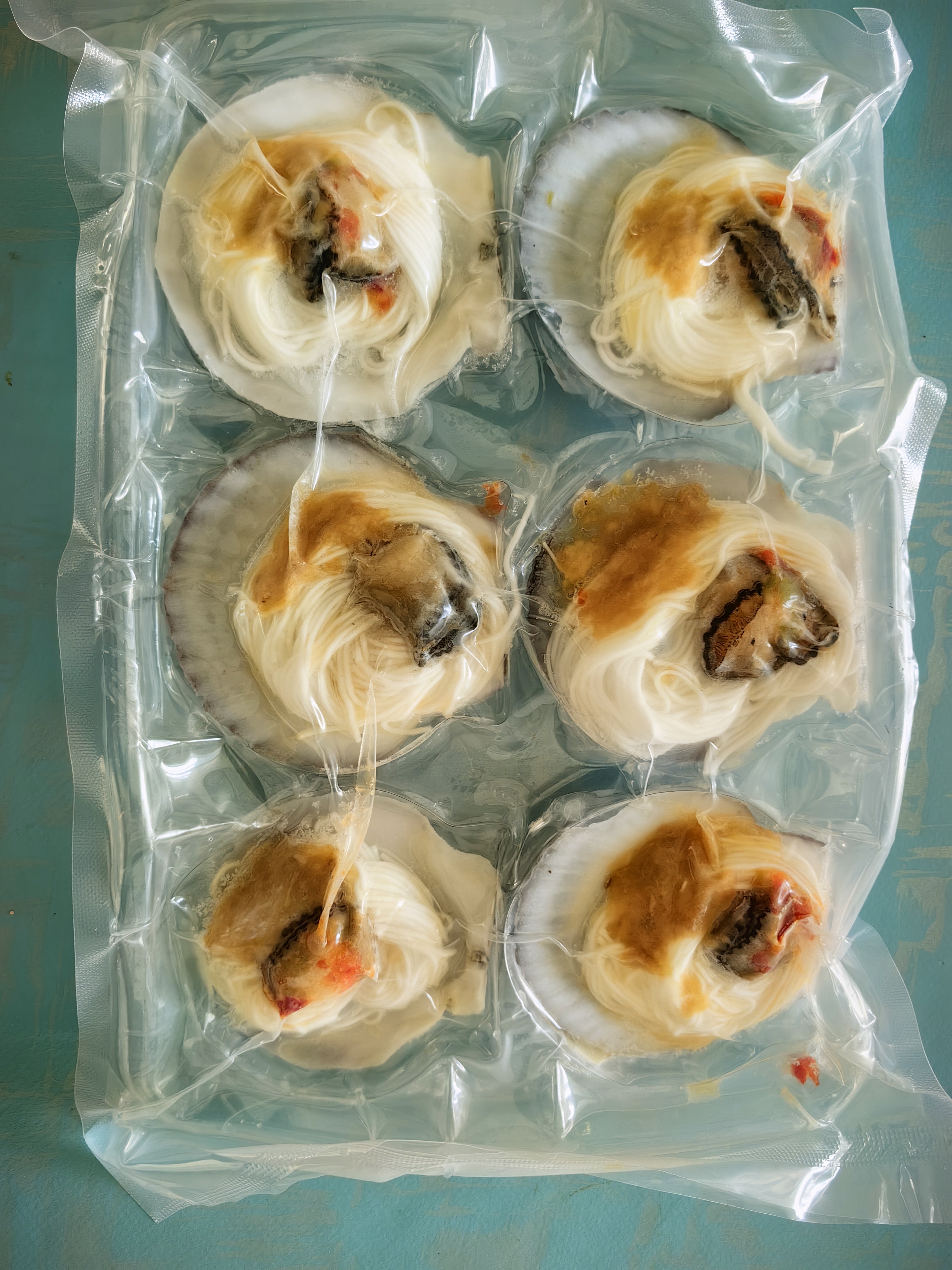 獐子岛 冷冻蒜蓉粉丝扇贝600g 18只 烧烤食材 海鲜生鲜水产预制菜 实拍图