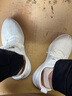 【飞织设计】【缓震透气】百达威登男鞋夏季新款网面鞋韩版潮流男士飞织鞋户外百搭网面透气鞋子 白色【拍大一码】 39 实拍图