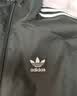 adidas复古风休闲梭织立领夹克早秋外套男女阿迪达斯官方三叶草   深灰   M 实拍图