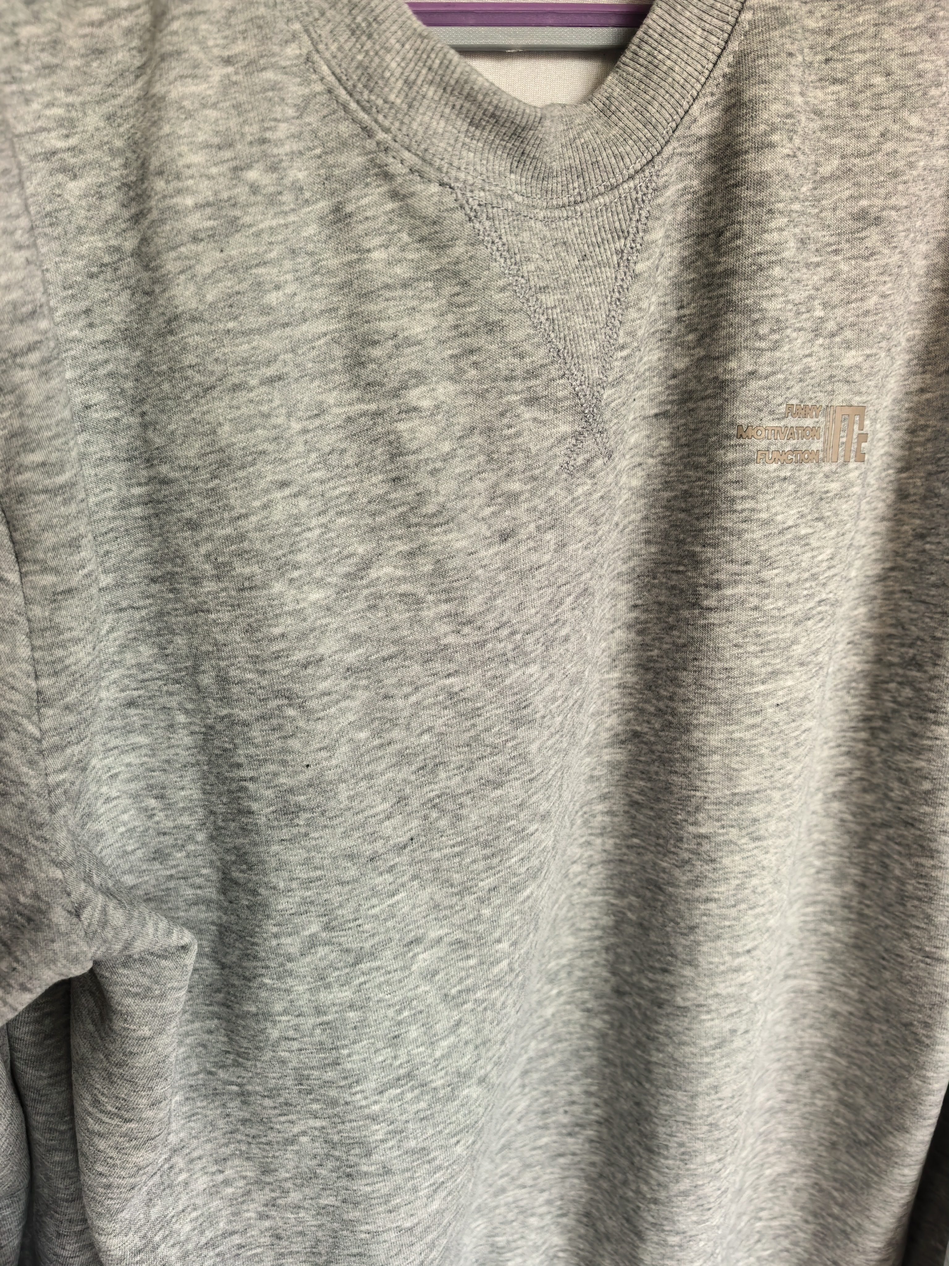名创优品（MINISO）裤子男秋季重磅小脚卫裤青少年运动潮流百搭休闲长裤 麻灰 XL 实拍图