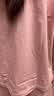 京东京造【10A抑菌】A类一等品50支纯棉情侣睡衣女男春夏家居服肉粉色 L 实拍图