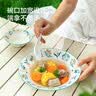 京东京造 餐具套装 盘子碟子乔迁之喜陶瓷汤盘 禾风山田 鱼盘12英寸*2 实拍图