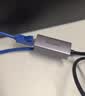 山泽Type-C转网口千兆网线转接头RJ45有线网卡适用苹果MacBook华为笔记本电脑手机转换器以太网扩展坞 实拍图