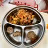 皇宠宝宝餐盘自主进食分格吸盘式辅食保温餐盘儿童吃饭不锈钢餐具饭盒 实拍图