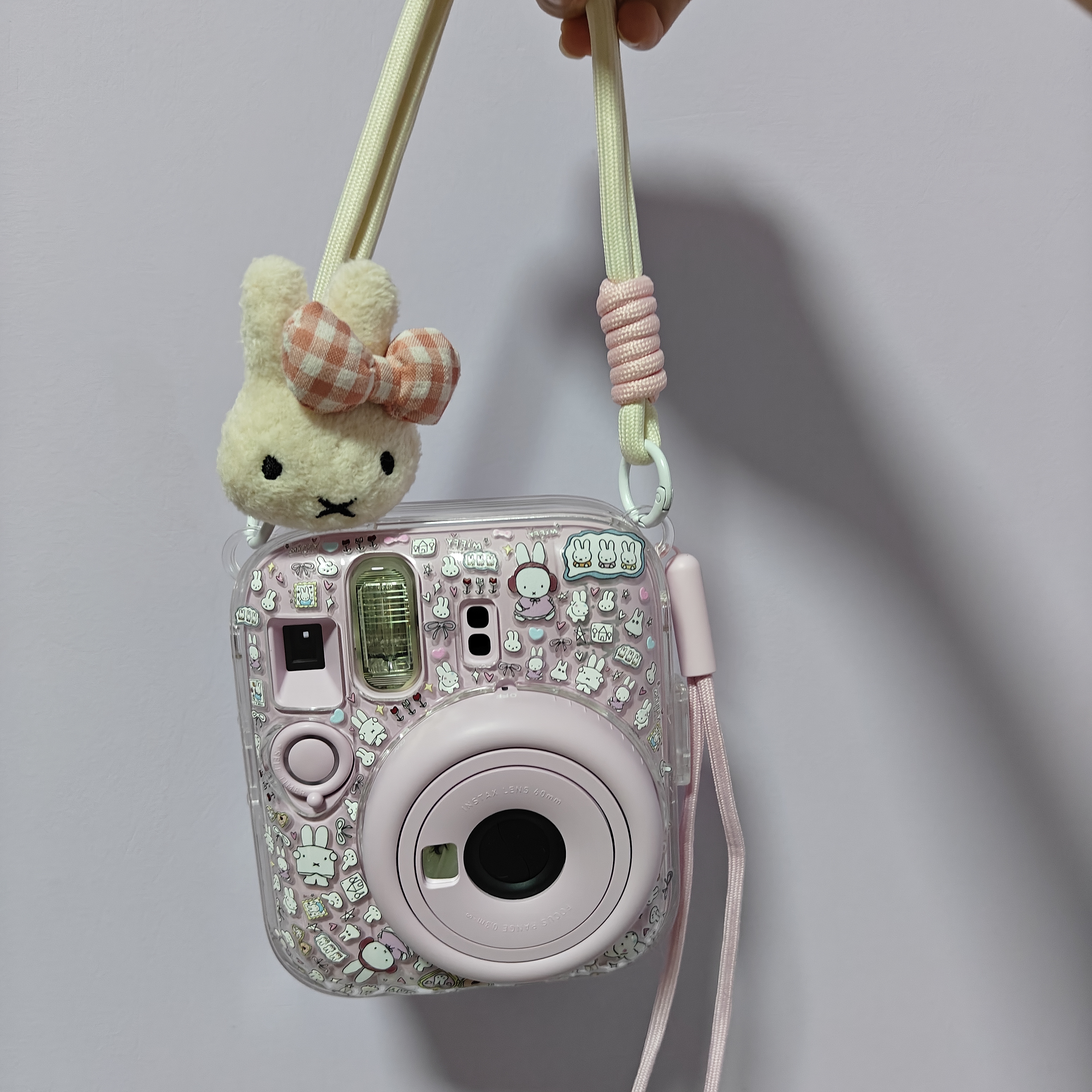 INSTAX富士instax立拍立得 一次成像相机 mini13（mini12升级款）沁桃粉 实拍图