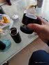 京东京造 钛健康保温杯黑钛【茶水分离】茶杯子纯钛水杯男女曜石黑 520ml 实拍图