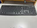 罗技（Logitech）MK295无线键鼠套装 静音办公无线键盘鼠标套装 静音鼠标键盘笔记本电脑键盘薄膜 全尺寸家用104键 【舒适手感 行业热销 】轻音典雅黑 实拍图