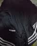 adidas休闲舒适三条纹立领夹克外套卫衣男装秋季阿迪达斯轻运动 黑色/白（推荐选大一码）   L 实拍图