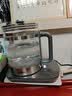 美的（Midea）纯钛养生壶 1.8L全自动大容量烧水壶纯钛茶篮 家用泡奶机电热水壶 恒温煮茶壶YS18P305-Ti 实拍图