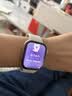 Apple/苹果【教育优惠】WatchSeries12智能手表GPS款42毫米浅金色铝金属表壳沙砾色运动型表带S/M 实拍图